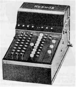 KOSMOS, British Calculator Ltd. (Martin, p. 211) 