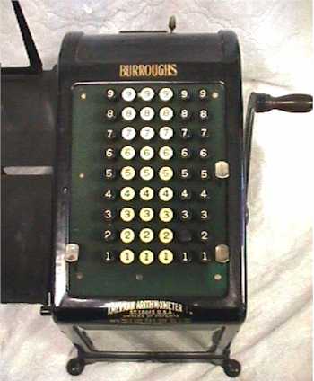 Burroughs Portable Adding Machine, a Detailed Look 