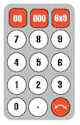Extended Numerical Keyboard